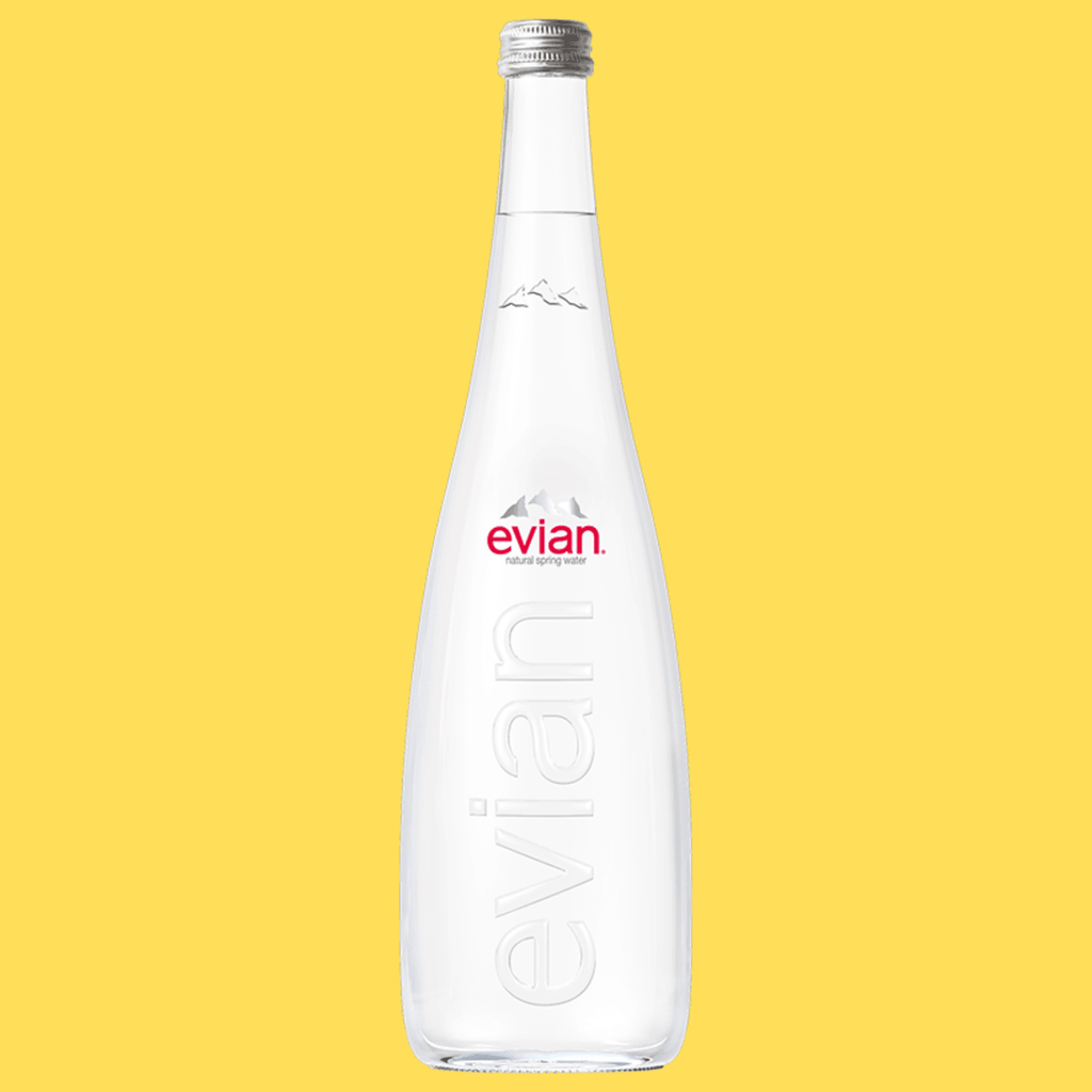 Evian Natural Mineral Water, 330ml (Imported)